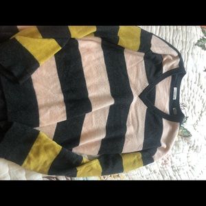 equipment cashmere Lucinda striped sweater